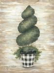 Gingham Topiary Spiral