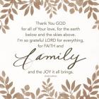 Faith and Family