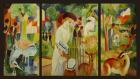Large Zoological Garden (Triptych)