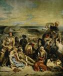 The Massacre of Chios Greek Families Waiting for Death or Slavery, 1824