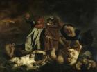 Dante and Virgil in Hell (Dante's Boat) 1822