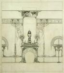 Design for the Boutique of Jeweller Fouquet, 6, Rue Royale