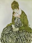 Edith Schiele Seated, 1915