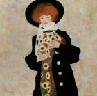 Portrait Of A Woman With Black Hat (Gertrude Schiele), 1909