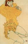 Woman Undressing, 1914