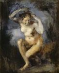 Crouching Flora, 1870