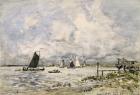 A Pier On The Scheldt, 1866