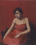 Romanian in a Red Dress, 1924