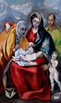 The Holy Family with Saint Anne, Saint Joseph and the child Saint John the Baptist