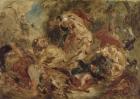 The Lion Hunt, c 1854