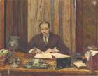 Lucien Rosengart at his Desk 1930