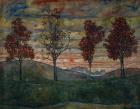 Four Trees, 1917