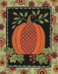 Framed Patterned Pumpkin