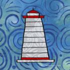 Whimsy Coastal Conch Lighthouse