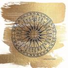 Brushed Gold Compass