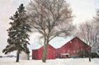 Snowy Barn