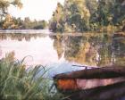 Rowboat Pond Landscape