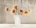 Country Sunflower Vase