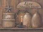 Love Abides Here Shelf