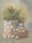 Rustic Easter Vignette