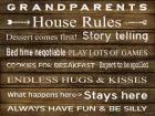 Grandparents House Rules