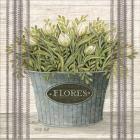 Galvanized Flores