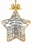 Happy Holidays Ornament