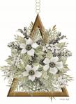 Geometric Triangle Muted Floral I