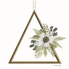 Geometric Triangle Muted Floral II