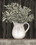 Sage Greenery in a Pitcher