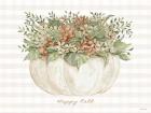Happy Fall Pumpkin Floral