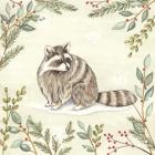 Woodland Animals Raccoon
