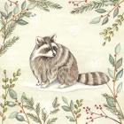 Woodland Animals Raccoon