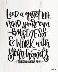 Lead a Quiet Life