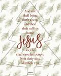 Call His Name Jesus