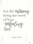 Unfailing Love