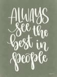 Always See the Best in People