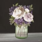 Lilac Mason Jar Floral