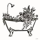 Vintage Floral Tub I