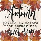 Autumn Paints in Colors