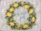 Choose Joy Lemon Wreath