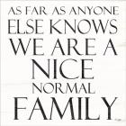Nice Normal Family
