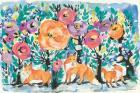 Foxes and Flowers