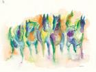 Watercolor Horses