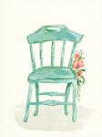 Floral Chair IV