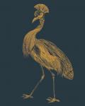 Gilded Crane