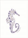 S is for Seahorse