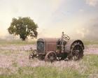 Tractor at Sunset