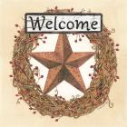 Barn Star Welcome Wreath