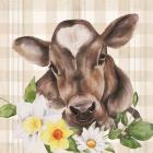 Bessie with Flowers